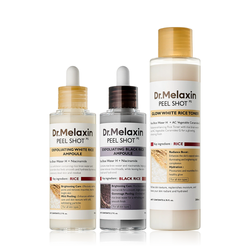Peel Shot Exfoliating Glow Rice Line